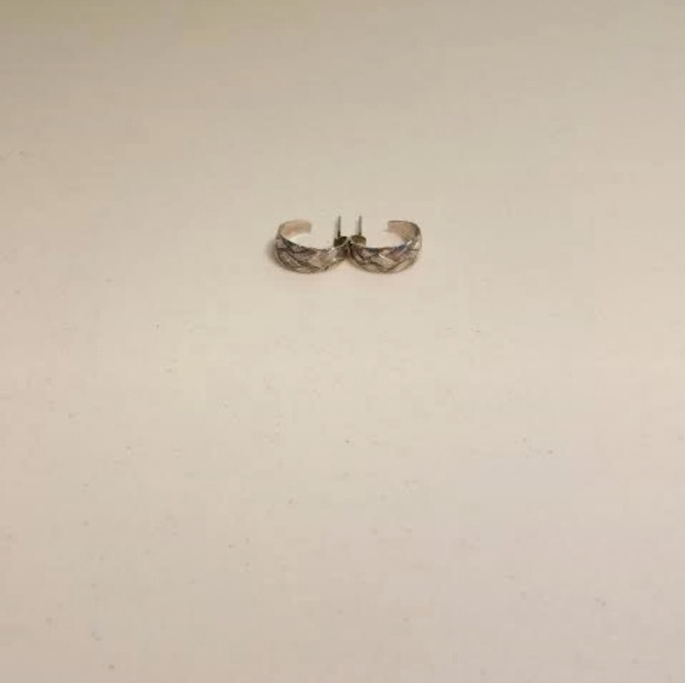 Sale vintage silver earrings